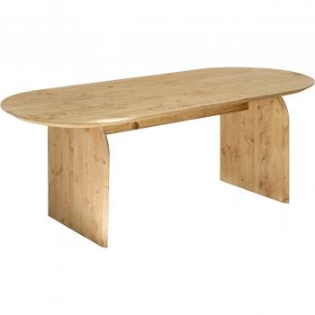 Décotable Ovale 180 cm – Tono Roble Medio