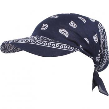 Summer Brimmed Cotton Wrap Hat