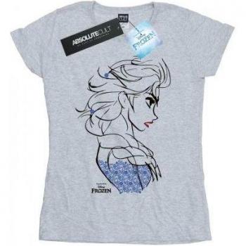 Maglietta Disney Elsa Frozen XS Bianco
