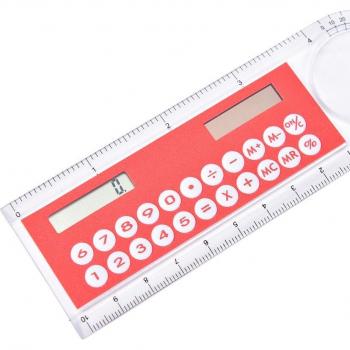 Portable Solar Calculator for Students with Ruler
