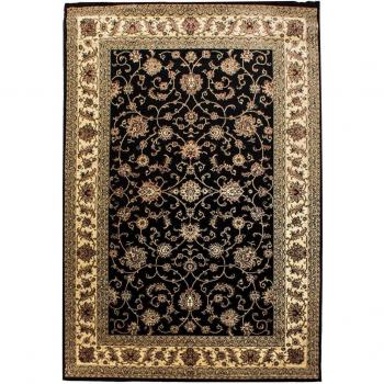 Tapis Orient Tissé Noir 300x400 Bisko