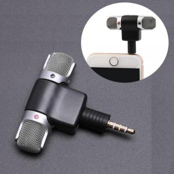 Mini 3.5mm Stereo Microphone for Phones