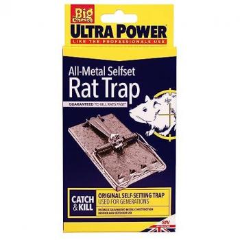 Big Cheese Ultra Power All-Metal Weatherproof Rat Trap