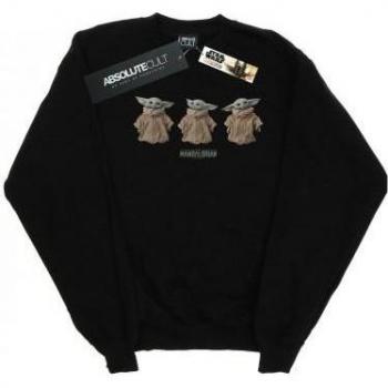 Sudadera Star Wars Mujeres Mandaloriano y Niño Posado