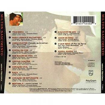 Milton Nascimento – Minha História Collection – 14 Classics – Philips – 1993 Release – Japan – Latin – Used Record