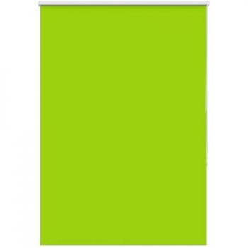 Blackout Roller Blind Green Leaves 105x150 cm Polyester