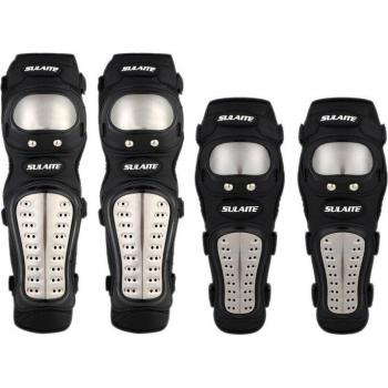 4pcs Quick Release Elbow Knee Sleeve Protector for Motorcycle