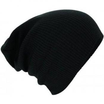 Bonnet slouch Beechfield taille unique vert