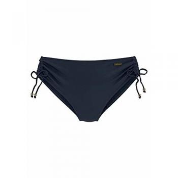 LASCANA Bikini-Hose Dunkelblau unifarben Größe 42