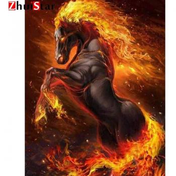 Arte en Diamantes Caballo 5D