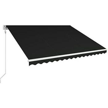 Sonnenschutzmarkise 400x300 cm Anthrazit