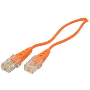 ShiverPeak 3 m Orange ISDN Line Cable – 4‑Pin Connector