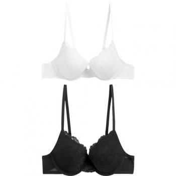 Next Reggiseno in Nero-Bianco
