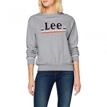 Lee Logo SWS Vêtement de sport, Gris (Grey Mele MP), Small Femme