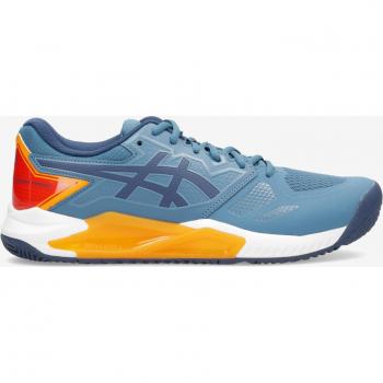 ASICS Gel-Challenger 13 PADL Men's Padel Shoe Azure/Deep Ocean Size 40.5