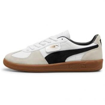PUMA Palermo White/Gray/Gum Sneakers UK 7