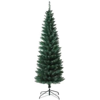 Árbol de Navidad Estrecho Verde 150 a 210 cm