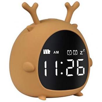ZKIAH Horloge rechargeable enfant numérique