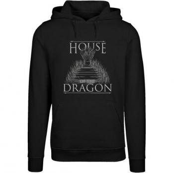 Herren Pullover F4NT4STIC House Of The Dragon Throne, schwarz, Gr. L