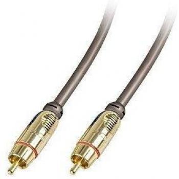 Câble audio‑vidéo RCA de luxe Lindy 1 m