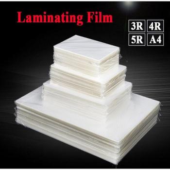 80 Mikron Laminierfilm EVA Kunststoff 100 Blätter für heißen Laminator 3R 4R 5R A4 für Fotos/Dateien/Karten/Bilder