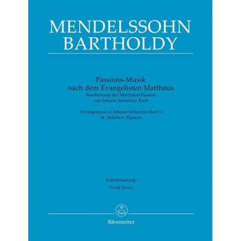 Passions-Musik nach dem Evangelisten Matthäus -Bearbeitung der Matthäus-Passion von Johann Sebastian Bach-