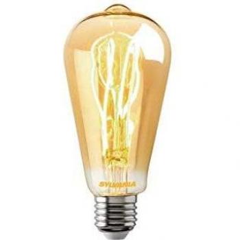 Sylvania ToLEDo ST64 Gold Vintage-Design