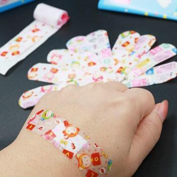 100 Pcs Cartoon First Aid Bandages