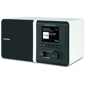 TechniSat 0000/4954 Radio digitale con ricezione DAB+ e FM argento/nero