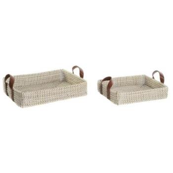 Cestini per Gioco da Tavolo DKD Home Decor 41×32×9 cm