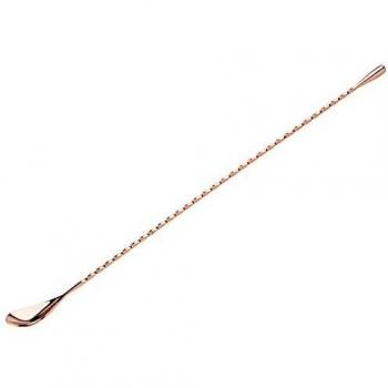 15.75 Teardrop Copper Cocktail Mixing Spoon Utopia
