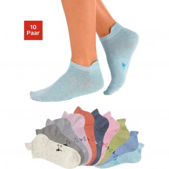 KangaROOS Sneakersocken, 10er Set, für Größe 35-38