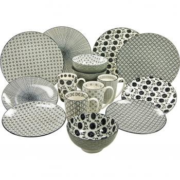 CreaTable Nuovo Stile 16‑Pezzi Set per Tavolo
