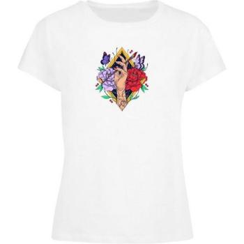 Merchcode Damen T-Shirt „Frida Kahlo – Female Art Box“