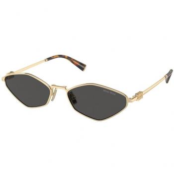 Miu Miu MU56ZS ZVN5S0 Gold Women's Sunglasses