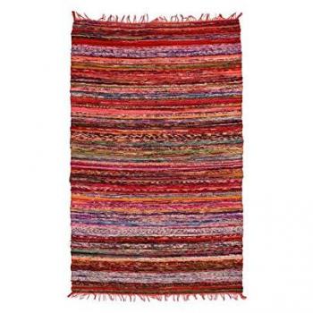 WOODSTOCK Komfortabler Teppich 100% Baumwolle