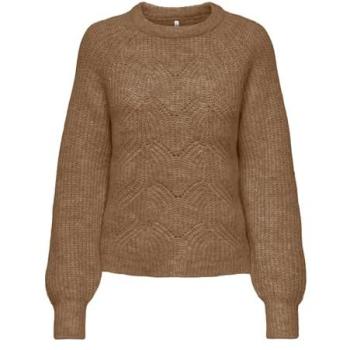 Only Pullover – Modell GILA in Camel Melange (L)