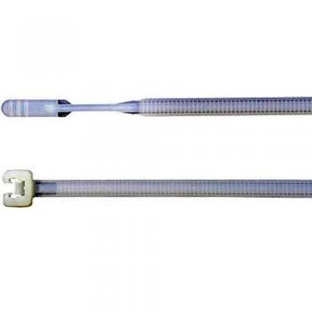 HELLERMANNTYTON Q30LR Serres-câbles Polyamide Blanc 100 pièces