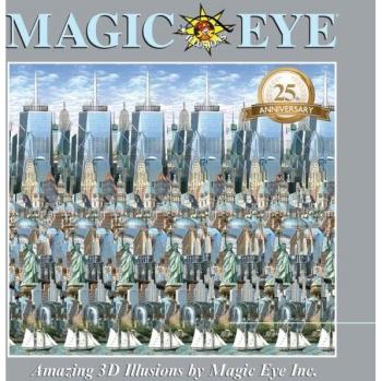 Magic Eye 25th Anniversary Book by Cheri Smith
