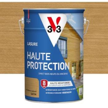 V33 Lasure Satin Chêne Naturel 5L