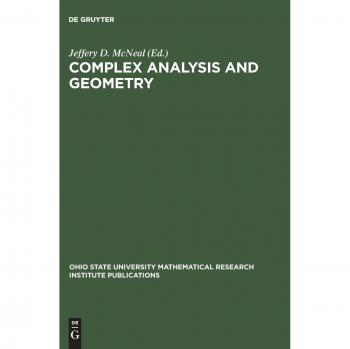 Complex Analysis and Geometry: Proceedings of a Conference at The Ohio State University, June 3-6, 1999