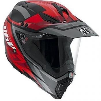AGV Casco Motociclista Dual Evo E05 8T – Negro Karakum