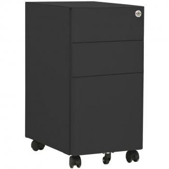 VidaXL Anthracite Mobile File Cabinet 30x45x59 cm Steel