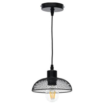 Cassidy Noir Mesh Pendant – Petite Ceiling Light