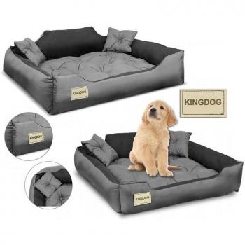 Cama Duradera para Perros Kingdog en Microfibra
