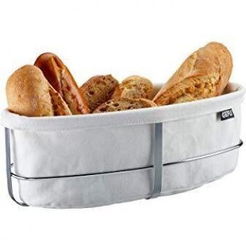 GEFU Brotkorb BRUNCH oval, Baumwolleinsatz