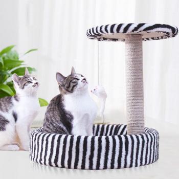 Cat Tower with Hammock and Jumping Training Features