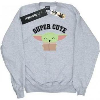 Sweatshirt Super Cute con Motivo The Mandalorian
