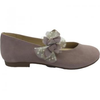 Sapato Infantil Andanines NINA 241558‑5 Nude, design clássico