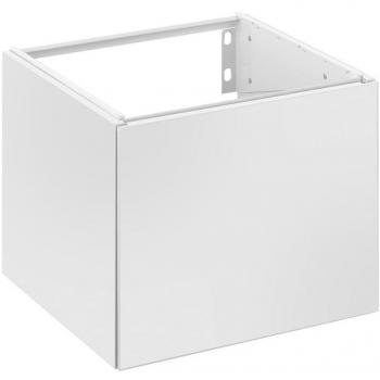 Keuco Edition 11 Waschtisch-Unterschrank, 43,5 x 35 x 43,5 cm, Lack Seidenmatt Cashmere, Glasfront klar, rechts